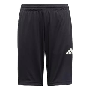 Adidas Unisex Kids Train Essentials 3-Stripes Shorts, Black/White, 13-14