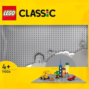 LEGO Classic Grey Baseplate 11024