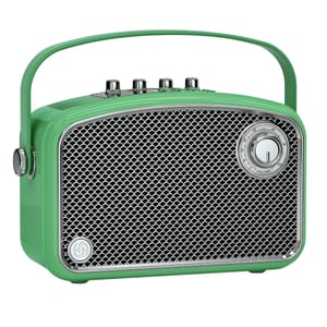 120W Bluetooth Speaker, Retro Hi-Fi Boombox with DSP, Deep Bass
