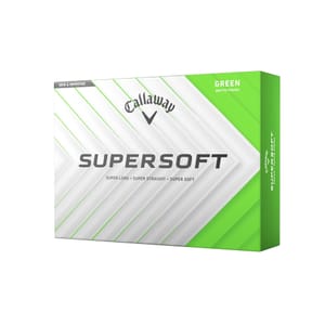 Callaway Supersoft Golf Ball 2025 Green