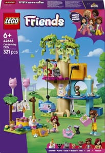LEGO Friends Cat Birthday Party & Tree House 42666