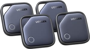 UGREEN FineTrack 4 Pack Tracker Tags Compatible with Apple Find My