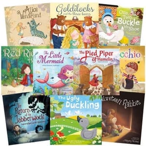 Fairy Tales & Nursery Rhymes - 10 Kids Picture Books
