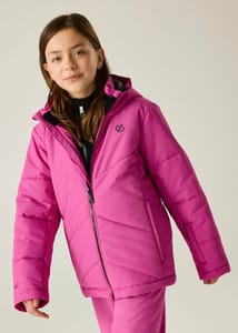 Dare 2b Pink Glacier Waterproof Jacket (3-13 Years) 3-4 Yrs