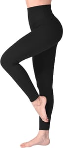 SINOPHANT High-Waisted Leggings for Women Black L-XL