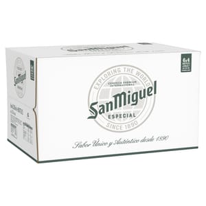 DEAL STACK - San Miguel Premium Lager, 24x330ml Bottles - £18.55 S&S Voucher