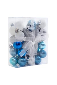 Livingandhome 30-Piece Christmas Ornament Set - Multi