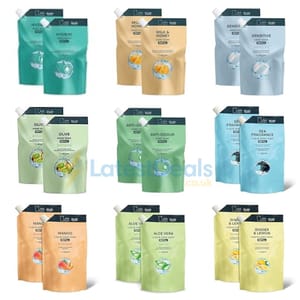 2 X 1000ml by Amazon Hand Soap Refill - Various Options (£2.10/£1.88 S&S)