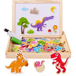 Jaques Dinosaur Magnetic Board - Jurassic Toy Set - 3+ Years