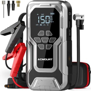 8000A Jump Starter Power Pack with 150 PSI Air Compressor