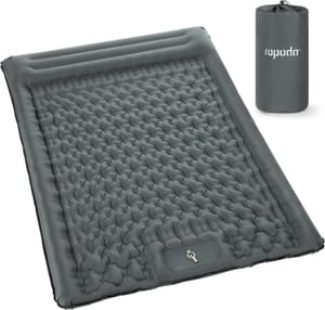 ROPODA Double Inflatable Camping Mattress Ultralight 2-Person Pad