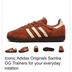 Adidas Originals Samba OG Mens Trainers