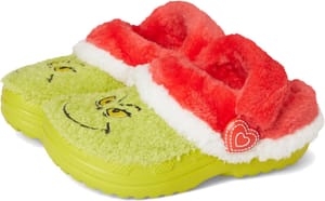 Crocs Grinch Classic Lined Clog, Multi, Toddler, UK 5