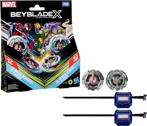 Beyblade X Marvel Collab: Miles Morales vs Green Goblin