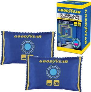 Goodyear Reusable Car Dehumidifier Bags - 2 X 100g
