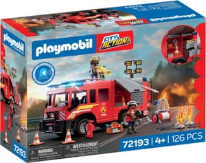 Playmobil City Action Fire Rescue Truck with Light & Sound