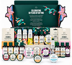 The Body Shop Classic 24-Piece Beauty Advent Calendar, worth over £120