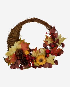 Autumnal Theme Wreath 46cm