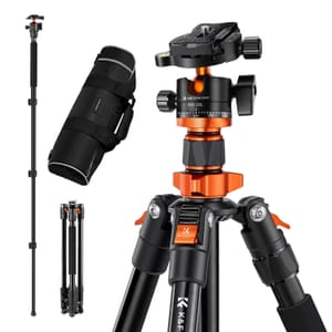 K&F Concept 62 Inch Aluminum Tripod with Quick Release Plate