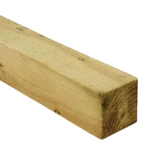 Incised Timber Fence Post - 75 X 75 X 2100mm