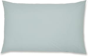 Catherine Lansfield Easy Iron Percale Pillowcase Pair Duck Egg Blue
