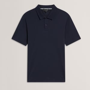 Ted Baker Zeiter Short Sleeve Polo Shirt - Navy
