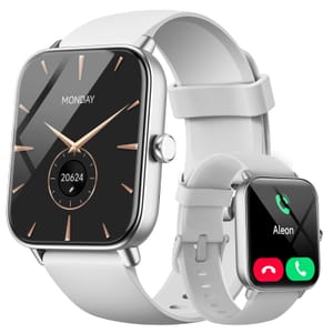 Aeac Women's Smartwatch with Alexa, 1.8" HD, HR, SpO2, Sleep