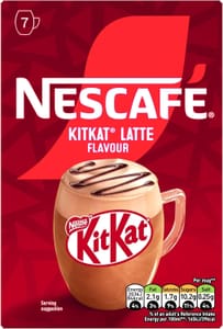 Nescaf KitKat Latte Sachets 7 X 21g Pack - £1.66 S&S