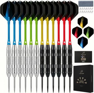 Centaur 12-Pack Steel Tip Darts, 22g, Case