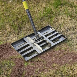 Fly Hawk Lawn Leveling Rake with 60-Inch Handle