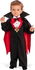 Dapper Dracula Costume for 6-12 Months Unisex Multicolour Halloween