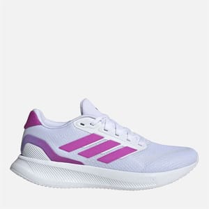 Adidas Womens Runfalcon 5 Running Shoes - White/Purple