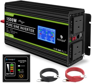 Novopal 1500W/3000W Pure Sine Wave Inverter 24V-240V