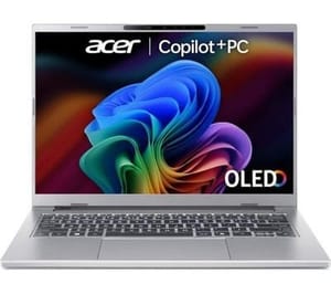 ACER Aspire 14 AI OLED Laptop with Copilot+ Silver Refurbished