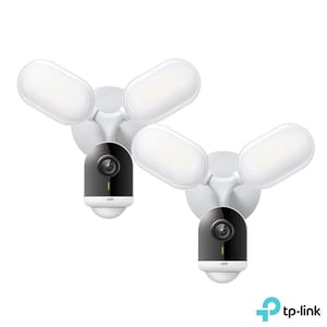 TP-Link Tapo C720 2K Floodlight Security Camera, 2-Pack
