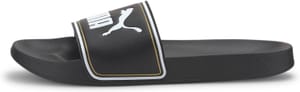 PUMA Leadcat FTR Slide Sandal Black/Gold/White 6 UK
