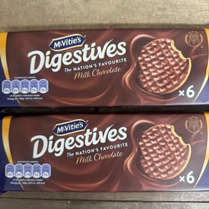 McVitie's Milk Chocolate Digestives - 3 X 100g