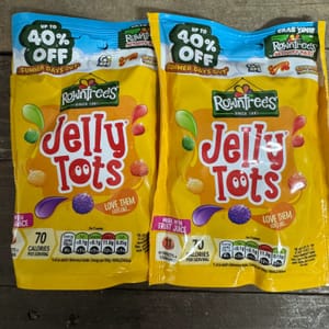 Rowntrees Jelly Tots Sharing Pouches - 3 X 150g
