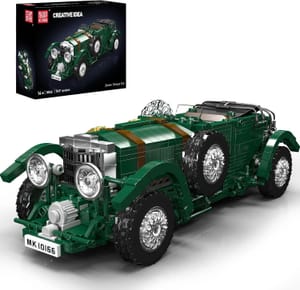 Mould King 10166 Classic Cars Building Set, Vintage Classic Car Model (1147 PCS)
