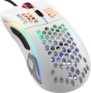 Glorious Model D Wired Gaming Mouse (Matte White)