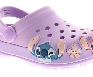 Stitch Hart Clog - Purple