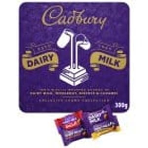 Cadbury Dairy Milk Chunks Tin - 300g