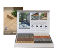 Free Cladco Woodgrain Effect Composite Decking Sample