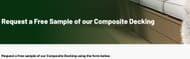 Free Sample of Our Composite Decking