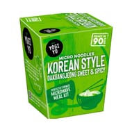 6 X 177g Packs Case Yogiyo Dakgangjeong Noodle Meal Kit