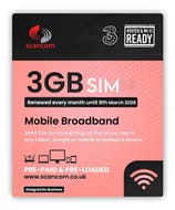 3GB Data SIM, Uncapped 5G, Monthly until March 2028