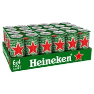 Heineken Lager Beer, 24 Cans, 440ml Each