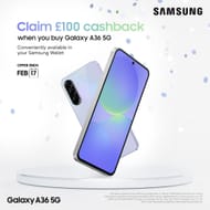 Claim £100 Samsung Wallet With Galaxy A56 Or A36 Smartphone Purchases