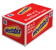 Weetabix Original, 48 Pack, Wholegrain, High Fibre Cereal