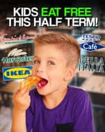 TOP 10 Kids Eat Free Or For £1 Deals This Half Term! (READ POST)